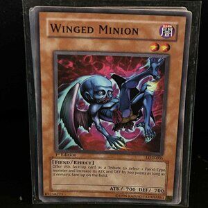 Winged Minion - LOD-005 - Common - 1st Edition Legacy of Darkness Yu-Gi-Oh!
